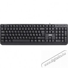 Iris B-13 USB fekete billentyűzet Iroda és számítástechnika - Billentyűzet / billentyűzet szett - Vezetékes - 384918