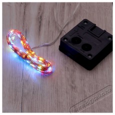 Iris 2 programos 10m/IPX3 szabv&aacute;nyos/t&ouml;bb sz&iacute;nű/100db LED-es/napelemes f&eacute;nydekor&aacute;ci&oacute; H&aacute;ztart&aacute;s / Otthon / K&uuml;lt&eacute;r - Vil&aacute;g&iacute;t&aacute;s / elektromoss&aacute;g - Led szalag / f&eacute;nyf&uuml;z&eacute;r - 388934