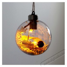 Iris Gömb alakú /G/ 8cm meleg fehér műanyag-akril LED-es fénydekoráció Háztartás / Otthon / Kültér - Világítás / elektromosság - Hangulat teremtő világítás - 388669