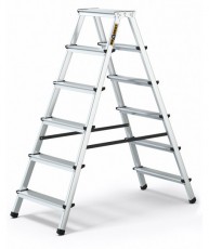 IRIS BEST DRABEST HOME 2x6 lépcsős kétoldalon járható alumínium létra, fellépő, összecsukható Háztartás / Otthon / Kültér - Kültér / kerti termék / grill - Létra - 507241