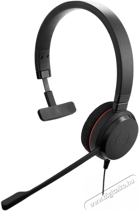 Jabra Evolve 20 MS Mono USB-A Audio-Video / Hifi / Multim&eacute;dia - F&uuml;l &eacute;s Fejhallgat&oacute;k - Fejhallgat&oacute; mikrofonnal / headset - 509991
