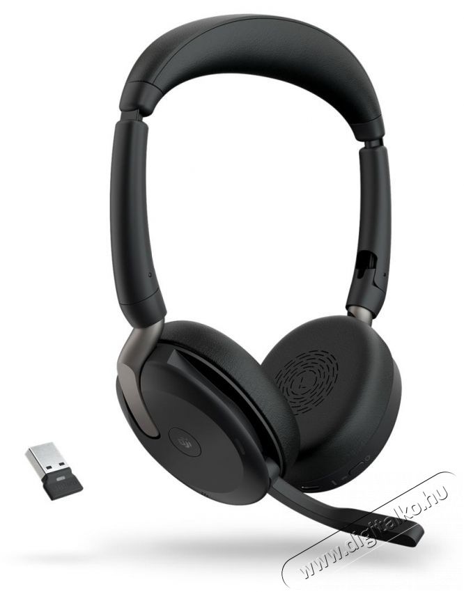Jabra Evolve2 65 FLEX LINK380A MS Stereo Audio-Video / Hifi / Multim&eacute;dia - F&uuml;l &eacute;s Fejhallgat&oacute;k - Fejhallgat&oacute; mikrofonnal / headset - 509990