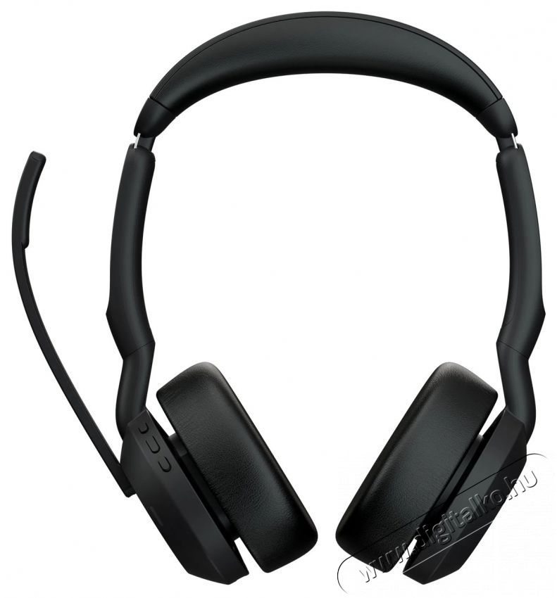 Jabra Evolve2 55, Link380/390c UC Stereo Audio-Video / Hifi / Multim&eacute;dia - F&uuml;l &eacute;s Fejhallgat&oacute;k - Fejhallgat&oacute; mikrofonnal / headset - 529608
