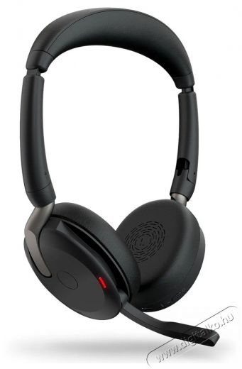 Jabra Evolve2 65 Flex, Link380/390a UC Stereo Audio-Video / Hifi / Multim&eacute;dia - F&uuml;l &eacute;s Fejhallgat&oacute;k - Fejhallgat&oacute; mikrofonnal / headset - 529610