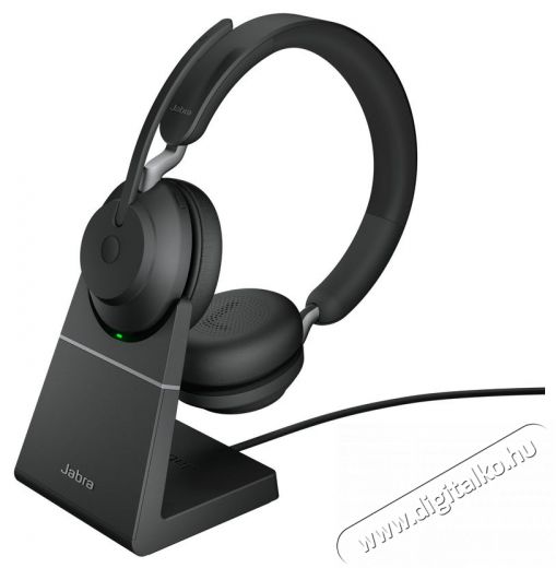 Jabra Evolve2 65, Link380/390a UC Stereo, Std Black Fejhallgat&oacute; Audio-Video / Hifi / Multim&eacute;dia - F&uuml;l &eacute;s Fejhallgat&oacute;k - Fejhallgat&oacute; mikrofonnal / headset - 529619