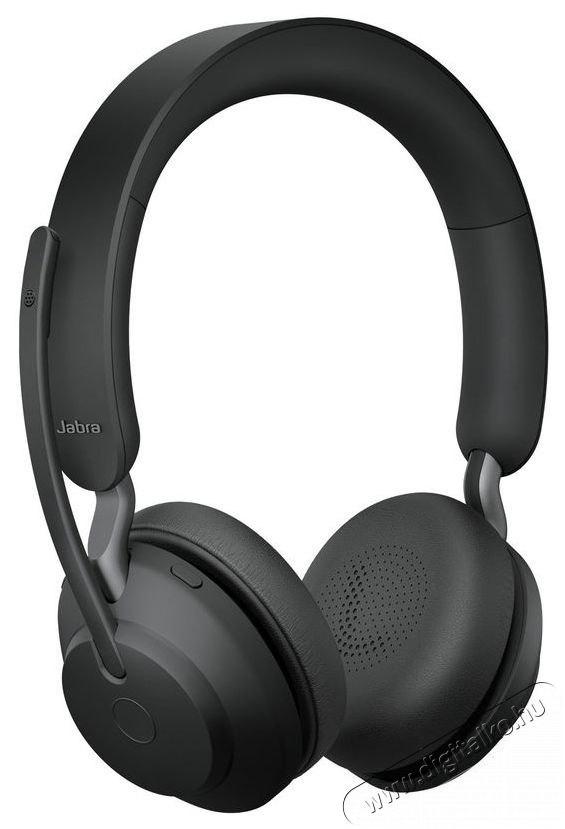 Jabra Evolve2 65, Link380/390a UC Stereo, Std Black Fejhallgat&oacute; Audio-Video / Hifi / Multim&eacute;dia - F&uuml;l &eacute;s Fejhallgat&oacute;k - Fejhallgat&oacute; mikrofonnal / headset - 529619