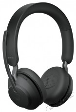 Jabra Evolve2 65, Link380/390a UC Stereo, Std Black Fejhallgat&oacute; Audio-Video / Hifi / Multim&eacute;dia - F&uuml;l &eacute;s Fejhallgat&oacute;k - Fejhallgat&oacute; mikrofonnal / headset - 529619