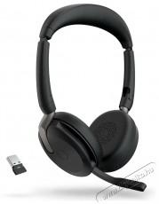 Jabra Evolve2 65 Flex, Link380/390c UC Stereo Fejhallgat&oacute; Audio-Video / Hifi / Multim&eacute;dia - F&uuml;l &eacute;s Fejhallgat&oacute;k - Fejhallgat&oacute; mikrofonnal / headset - 529612