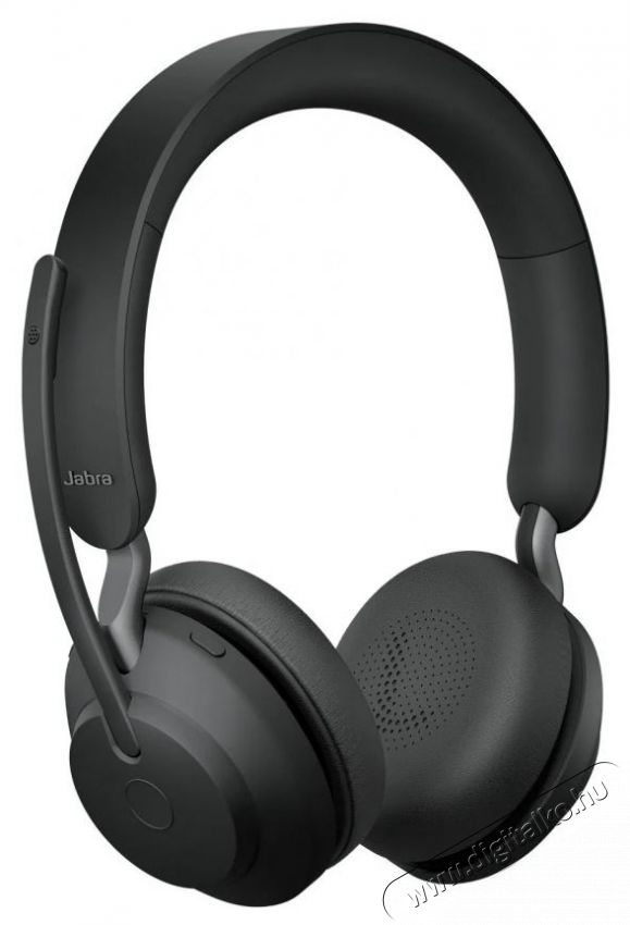 Jabra Evolve2 65, Link380/390c UC Stereo, Std Black Audio-Video / Hifi / Multim&eacute;dia - F&uuml;l &eacute;s Fejhallgat&oacute;k - Fejhallgat&oacute; mikrofonnal / headset - 529622