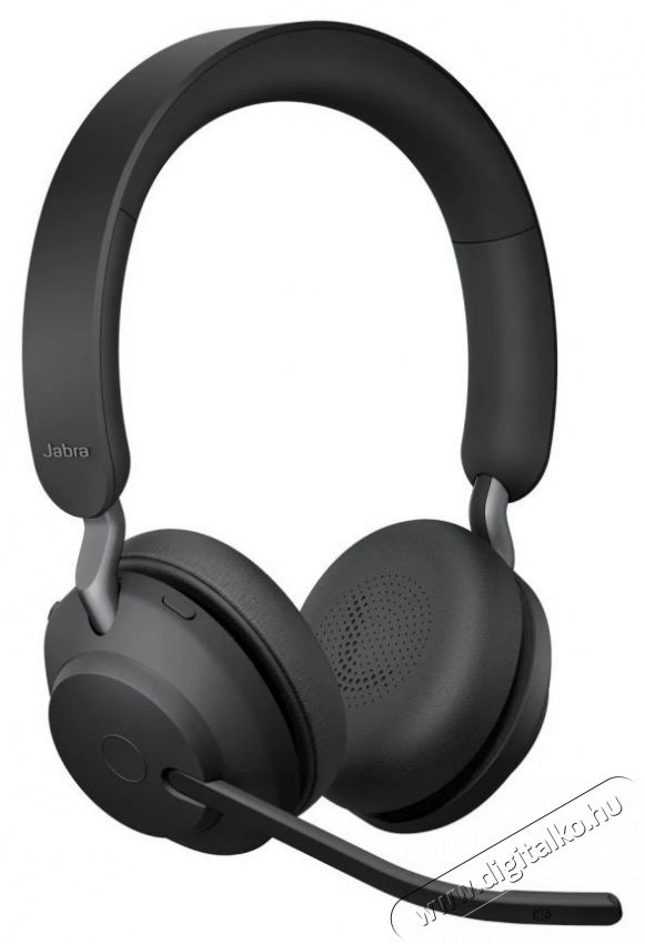 Jabra Evolve2 65, Link380/390c UC Stereo, Std Black Audio-Video / Hifi / Multim&eacute;dia - F&uuml;l &eacute;s Fejhallgat&oacute;k - Fejhallgat&oacute; mikrofonnal / headset - 529622