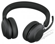 Jabra Evolve2 65, Link380/390c UC Stereo, Std Black Audio-Video / Hifi / Multim&eacute;dia - F&uuml;l &eacute;s Fejhallgat&oacute;k - Fejhallgat&oacute; mikrofonnal / headset - 529622