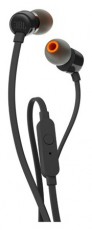 JBL T110BLK mikrofonos fülhallgató - fekete Audio-Video / Hifi / Multimédia - Fül és Fejhallgatók - Fülhallgató mikrofonnal / headset - 314197