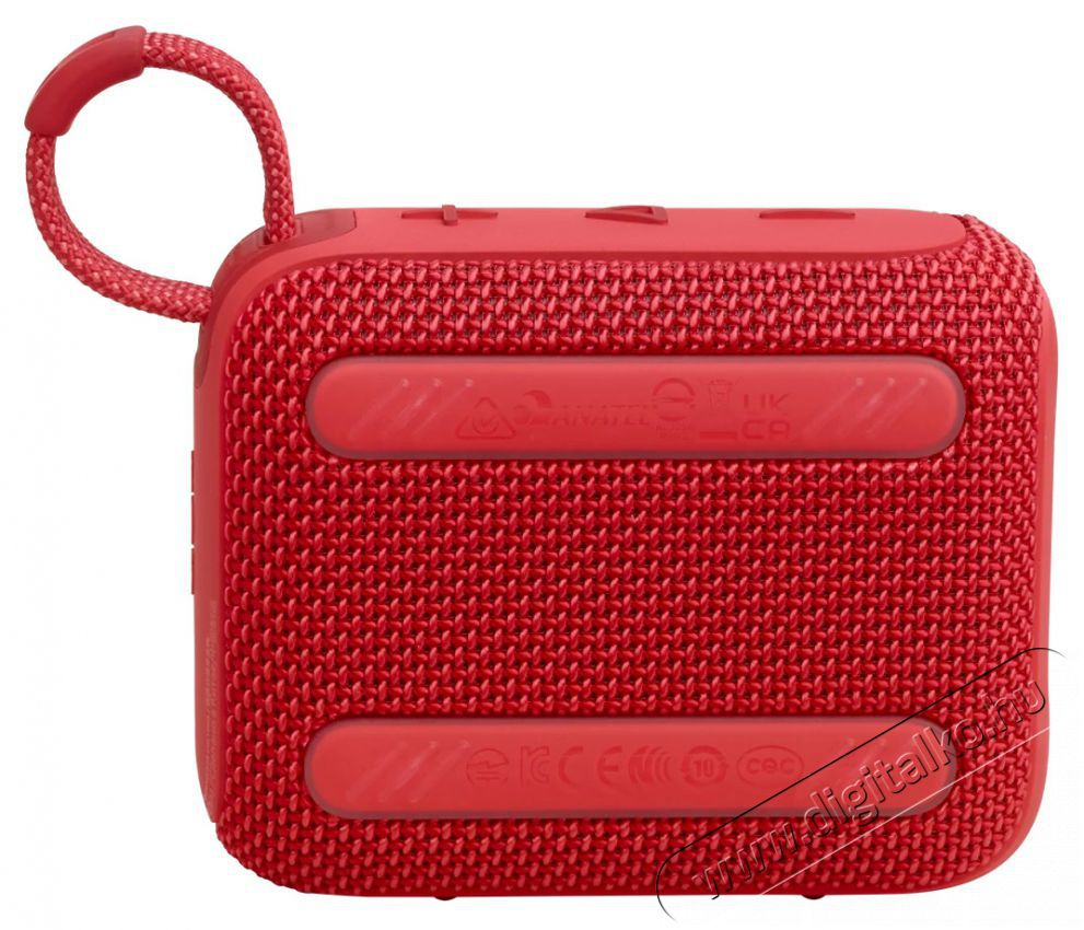 JBL Go 4 RED piros hordozhat&oacute; Bluetooth hangsz&oacute;r&oacute; Audio-Video / Hifi / Multim&eacute;dia - Hordozhat&oacute;, vezet&eacute;k n&eacute;lk&uuml;li / bluetooth hangsug&aacute;rz&oacute; - Hordozhat&oacute;, vezet&eacute;k n&eacute;lk&uuml;li / bluetooth hangsug&aacute;rz&oacute; - 507944