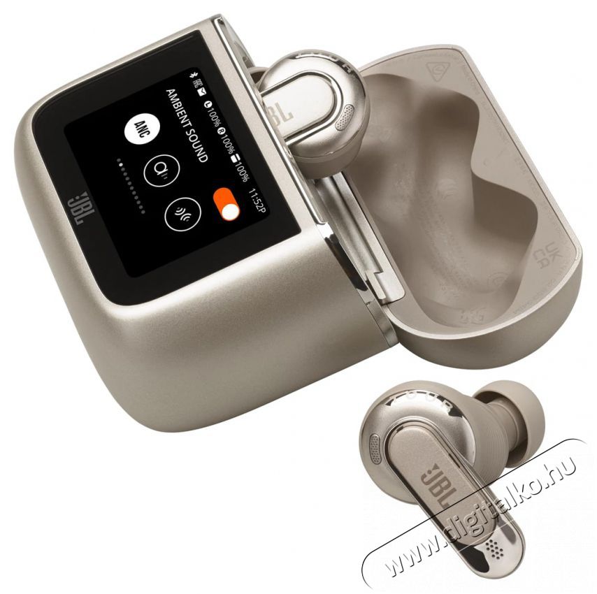 JBL Tour Pro 3 True Wireless Bluetooth zajszűrős latte sz&iacute;nű f&uuml;lhallgat&oacute; Audio-Video / Hifi / Multim&eacute;dia - F&uuml;l &eacute;s Fejhallgat&oacute;k - F&uuml;lhallgat&oacute; - 514298