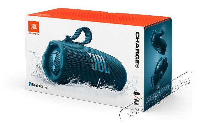 JBL Charge 6 k&eacute;k Bluetooth hangsz&oacute;r&oacute; Audio-Video / Hifi / Multim&eacute;dia - Hordozhat&oacute;, vezet&eacute;k n&eacute;lk&uuml;li / bluetooth hangsug&aacute;rz&oacute; - Hordozhat&oacute;, vezet&eacute;k n&eacute;lk&uuml;li / bluetooth hangsug&aacute;rz&oacute; - 516282