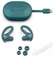 JLAB Go Sport+ True Wireless Headphones Teal Audio-Video / Hifi / Multim&eacute;dia - F&uuml;l &eacute;s Fejhallgat&oacute;k - F&uuml;lhallgat&oacute; - 510079
