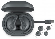 JLAB JBuds Sport ANC 4 True Wireless Earbuds Graphite Audio-Video / Hifi / Multim&eacute;dia - F&uuml;l &eacute;s Fejhallgat&oacute;k - F&uuml;lhallgat&oacute; - 510093