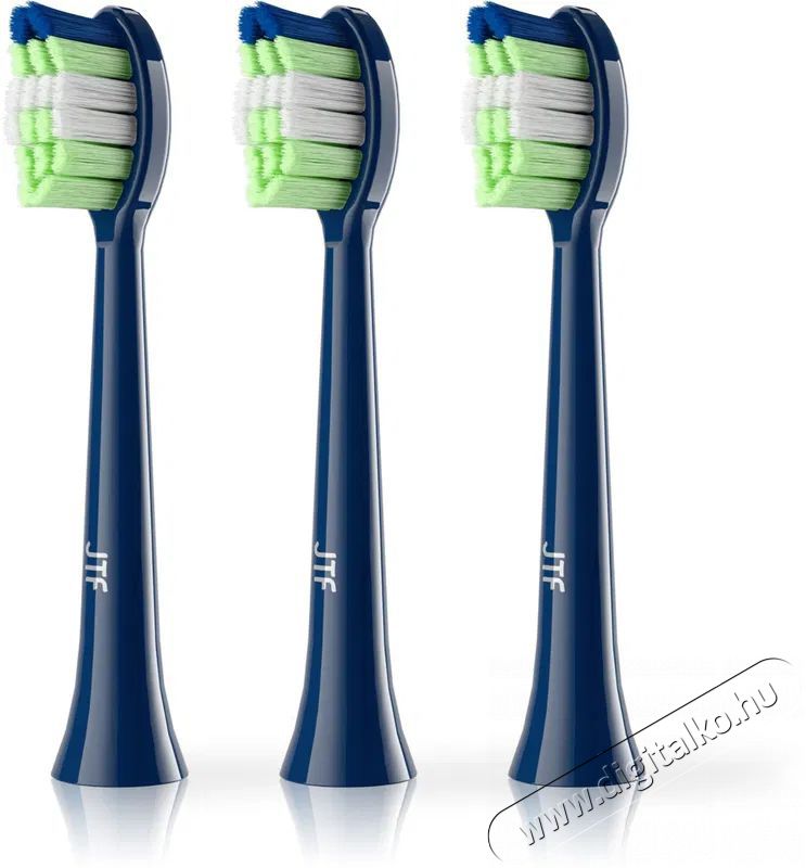 JTF P200 Blue, utaz&oacute;tok, 6 db p&oacute;tfej Elektromos fogkefe Sz&eacute;ps&eacute;g&aacute;pol&aacute;s / Eg&eacute;szs&eacute;g - Sz&aacute;j / fog &aacute;pol&aacute;s - Elektromos fogkefe - 525067