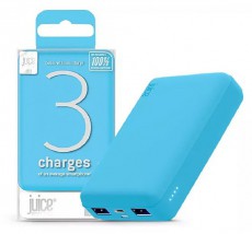 Juice JUI-PBANK-3-ECO-AQA ECO 3 10000mAh 15W világoskék power bank - Mobil / Kommunikáció / Smart - Powerbank / Külső akkumulátor és töltő - 496869