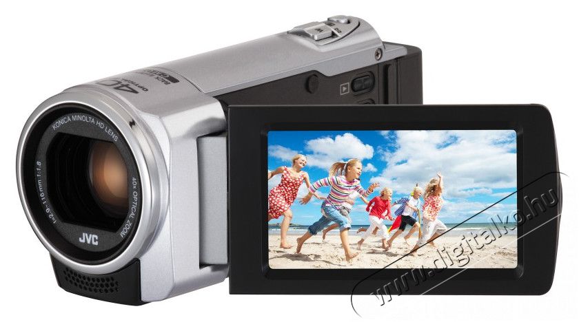 JVC GZ-E100SEU-minikamera F&eacute;nyk&eacute;pezőg&eacute;p / kamera - MiniDV / DVCAM kamera - 271442
