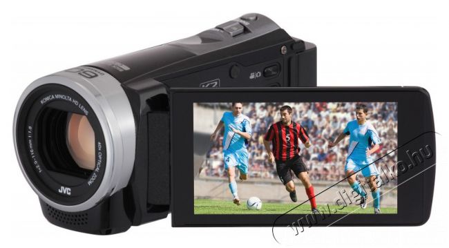 JVC GZ-E300BEU-minikamera F&eacute;nyk&eacute;pezőg&eacute;p / kamera - MiniDV / DVCAM kamera - 271444