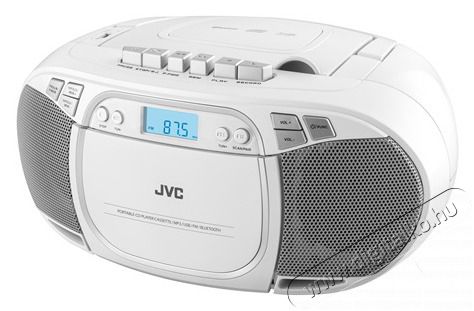 JVC RCE451W CD-s r&aacute;di&oacute;magn&oacute; Audio-Video / Hifi / Multim&eacute;dia - Hordozhat&oacute; CD / DVD / Multim&eacute;dia k&eacute;sz&uuml;l&eacute;k - Hordozhat&oacute; CD / Multim&eacute;dia r&aacute;di&oacute;magn&oacute; / Boombox - 465023