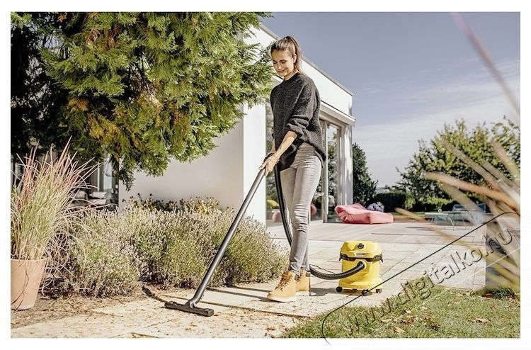 Karcher WD 2 Plus V-12/6/18/C nedves-sz&aacute;raz porsz&iacute;v&oacute;, S&aacute;rga/fekete H&aacute;ztart&aacute;s / Otthon / K&uuml;lt&eacute;r - Porsz&iacute;v&oacute; / takar&iacute;t&oacute;g&eacute;p - Sz&aacute;raz-nedves takar&iacute;t&oacute;g&eacute;p - 536955