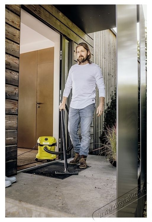 Karcher WD 2 Plus V-12/6/18/C nedves-sz&aacute;raz porsz&iacute;v&oacute;, S&aacute;rga/fekete H&aacute;ztart&aacute;s / Otthon / K&uuml;lt&eacute;r - Porsz&iacute;v&oacute; / takar&iacute;t&oacute;g&eacute;p - Sz&aacute;raz-nedves takar&iacute;t&oacute;g&eacute;p - 536955