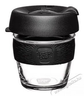 KeepCup b&ouml;gre Brew Black 177 ml XS Konyhai term&eacute;kek - K&aacute;v&eacute;főző / k&aacute;v&eacute;&ouml;rlő / kieg&eacute;sz&iacute;tő - K&aacute;v&eacute;s poh&aacute;r / cs&eacute;sze - 525097