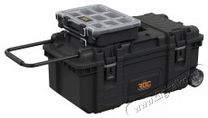 Keter ROC Pro Gear mobil szersz&aacute;mos doboz, műanyag, 45,36L, fekete H&aacute;ztart&aacute;s / Otthon / K&uuml;lt&eacute;r - Szersz&aacute;m - Egy&eacute;b szersz&aacute;m - 535389