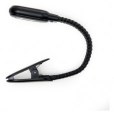 KIKKERLAND BL13-BK-EU csiptetős &uacute;jrat&ouml;lthető fekete LED-es olvas&oacute;l&aacute;mpa Fot&oacute;-Vide&oacute; kieg&eacute;sz&iacute;tők - L&aacute;mpa - LED l&aacute;mpa - 405744