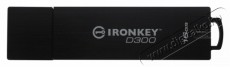 Kingston 16GB USB3.0 IronKey D300 Managed Encrypted FIPS - Mem&oacute;ria k&aacute;rtya / Pendrive - Flash memory - 320288