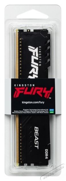 Kingston 16GB/3600MHz DDR-4 (Kit of 2) FURY Beast Black (KF436C17BBK2/16) mem&oacute;ria Iroda &eacute;s sz&aacute;m&iacute;t&aacute;stechnika - Egy&eacute;b sz&aacute;m&iacute;t&aacute;stechnikai term&eacute;k - 414777