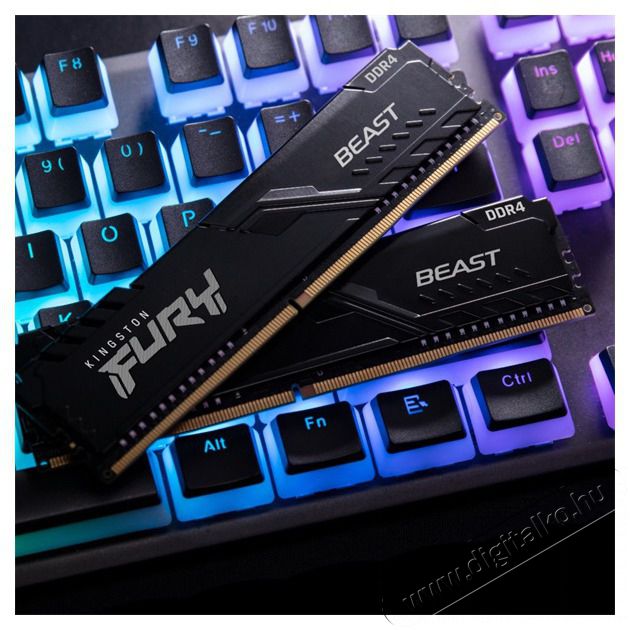 Kingston 16GB/3600MHz DDR-4 (Kit of 2) FURY Beast Black (KF436C17BBK2/16) mem&oacute;ria Iroda &eacute;s sz&aacute;m&iacute;t&aacute;stechnika - Egy&eacute;b sz&aacute;m&iacute;t&aacute;stechnikai term&eacute;k - 414777