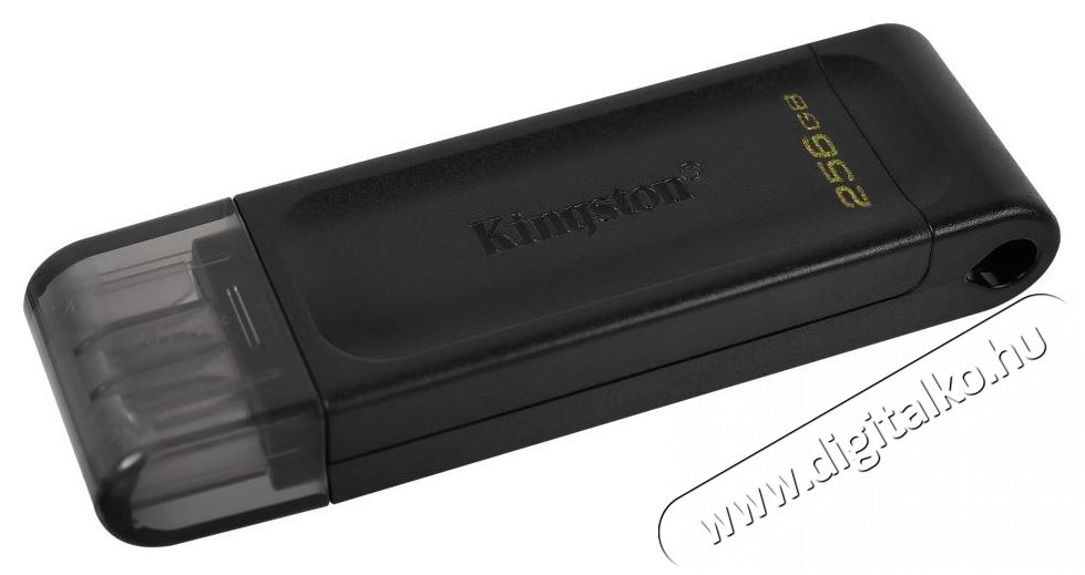 Kingston 256GB USB3.2 C DataTraveler 70 (DT70/256GB) Flash Drive Mem&oacute;ria k&aacute;rtya / Pendrive - Pendrive - 474726