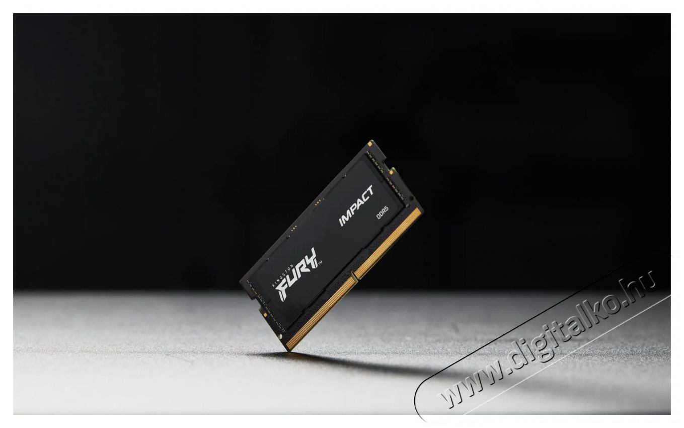 Kingston FURY SO-DIMM 16GB DDR5 5600MHz CL40 Impact Iroda &eacute;s sz&aacute;m&iacute;t&aacute;stechnika - Sz&aacute;m&iacute;t&oacute;g&eacute;p tartoz&eacute;k - Mem&oacute;ria - 503371