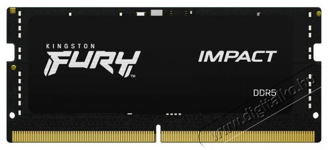 Kingston FURY SO-DIMM 16GB DDR5 5600MHz CL40 Impact Iroda &eacute;s sz&aacute;m&iacute;t&aacute;stechnika - Sz&aacute;m&iacute;t&oacute;g&eacute;p tartoz&eacute;k - Mem&oacute;ria - 503371