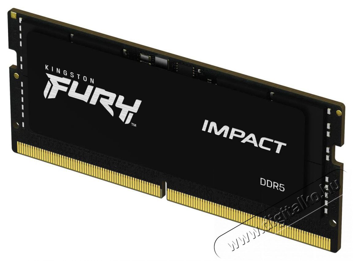 Kingston FURY SO-DIMM 16GB DDR5 5600MHz CL40 Impact Iroda &eacute;s sz&aacute;m&iacute;t&aacute;stechnika - Sz&aacute;m&iacute;t&oacute;g&eacute;p tartoz&eacute;k - Mem&oacute;ria - 503371