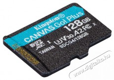Kingston microSDXC Canvas Go Plus Gen4 128GB - Mem&oacute;ria k&aacute;rtya / Pendrive - MicroSD / MicroSDHC k&aacute;rtya - 522222