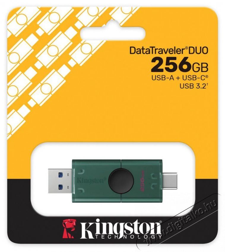 Kingston DataTraveler Duo G2 256GB pendrive Mem&oacute;ria k&aacute;rtya / Pendrive - Pendrive - 528988