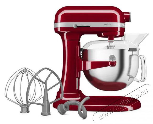 KitchenAid Artisan 5KSM60SPXEER, kir&aacute;lypiros Konyhai term&eacute;kek - Konyhai kisg&eacute;p (elők&eacute;sz&iacute;t&eacute;s / feldolgoz&aacute;s) - Konyhai robotg&eacute;p - 511331