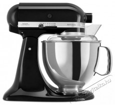 KitchenAid Robot Artisan 175 fekete Konyhai term&eacute;kek - Konyhai kisg&eacute;p (elők&eacute;sz&iacute;t&eacute;s / feldolgoz&aacute;s) - Konyhai robotg&eacute;p - 511333