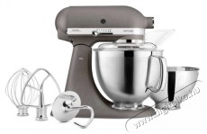 KitchenAid 5KSM185 Artisan, Imperial Grey, Konyhai term&eacute;kek - Konyhai kisg&eacute;p (elők&eacute;sz&iacute;t&eacute;s / feldolgoz&aacute;s) - Konyhai robotg&eacute;p - 511360