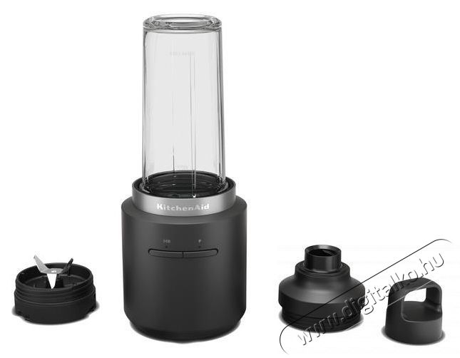 KitchenAid 5KSBR256BM + 12V akkumul&aacute;tor, fekete Konyhai term&eacute;kek - Konyhai kisg&eacute;p (elők&eacute;sz&iacute;t&eacute;s / feldolgoz&aacute;s) - Turmixg&eacute;p - 528729
