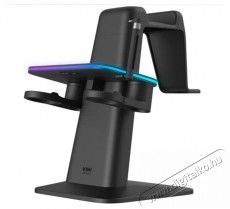 Kiwi Design Meta Quest RGB Vertical Charging Stand - Mobil / Kommunikáció / Smart - VR virtuális szemüveg - 522229