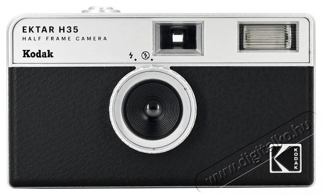Kodak EKTAR H35 Film Camera Black F&eacute;nyk&eacute;pezőg&eacute;p / kamera - Kompakt f&eacute;nyk&eacute;pezőg&eacute;p - Anal&oacute;g f&eacute;nyk&eacute;pezőg&eacute;p - 520111