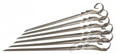 KOLIMAX Rozsdamentes ac&eacute;l grillny&aacute;rs k&eacute;szlet 30 cm, 6 db Konyhai term&eacute;kek - Konyhai eszk&ouml;z - Egy&eacute;b konyhai eszk&ouml;z - 522241