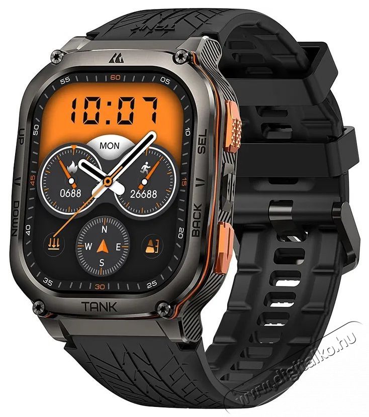 KOSPET TANK M3 Ultra Black Mobil / Kommunik&aacute;ci&oacute; / Smart - Okos eszk&ouml;z - Okos&oacute;ra - 522252