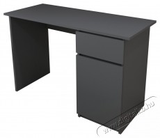 KringX Origo &iacute;r&oacute;asztal, 120x50x77 cm, 1 fi&oacute;kkal/1 ajt&oacute;val, grafit sz&iacute;nű - Iroda &eacute;s sz&aacute;m&iacute;t&aacute;stechnika - Egy&eacute;b sz&aacute;m&iacute;t&aacute;stechnikai term&eacute;k - 537073