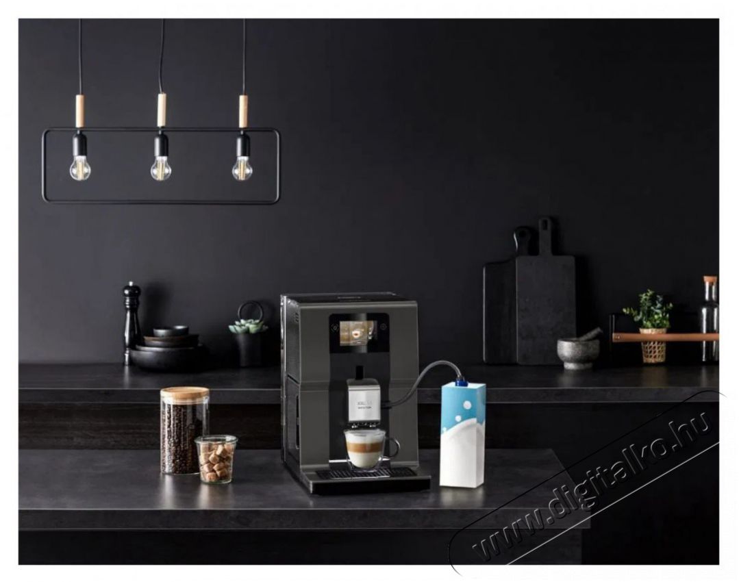 Krups EA872B10 Intuition Preference Antracit automata k&aacute;v&eacute;főző Konyhai term&eacute;kek - K&aacute;v&eacute;főző / k&aacute;v&eacute;&ouml;rlő / kieg&eacute;sz&iacute;tő - Automata k&aacute;v&eacute;főző - 493867